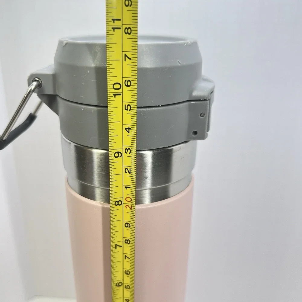 Stanley 24oz The Quick Flip Go Water Bottle‎ Light Pink  Stainless Steel Bottle - Picture 15 of 15